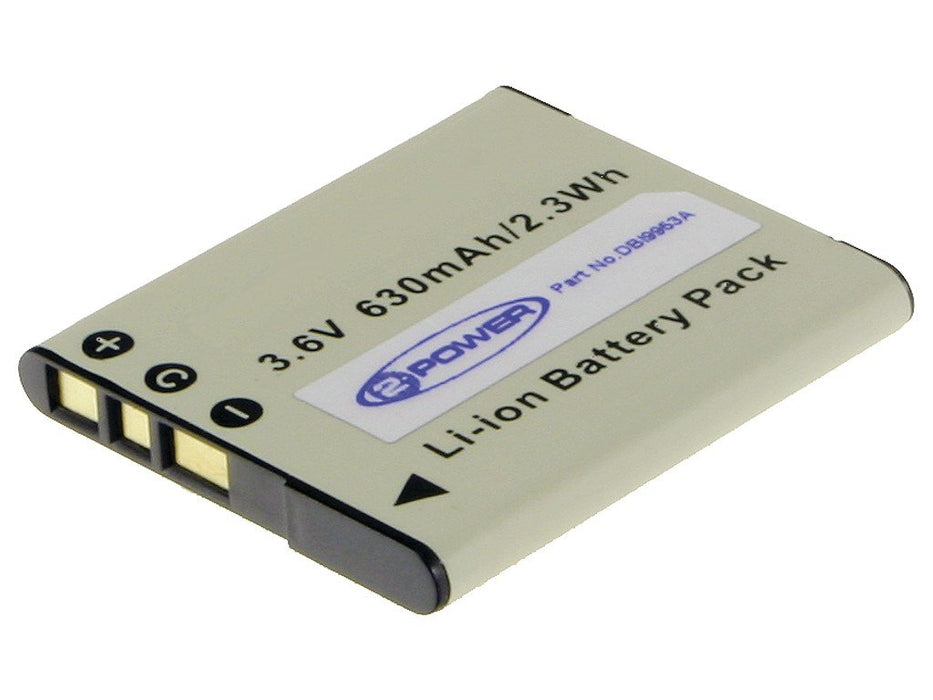 EAN 5055190130407 - 2-Power DBI9953A batería para cámara/grabadora Ión de litio 630 mAh imagen 1