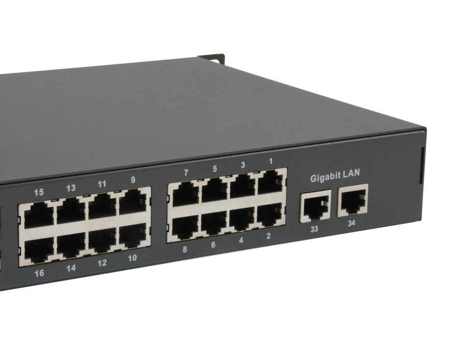 EAN 4015867203286 - LevelOne FGP-3400W760 switch No administrado Fast Ethernet (10/100) Energía sobre Ethernet (PoE) Negro imagen 5