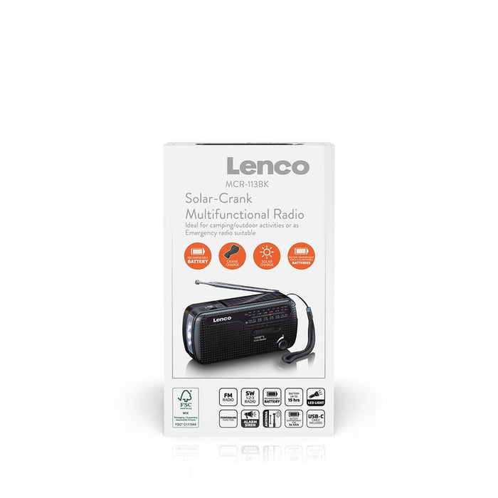 EAN 8711902083641 - Lenco MCR-113BK radio Portátil Negro imagen 11