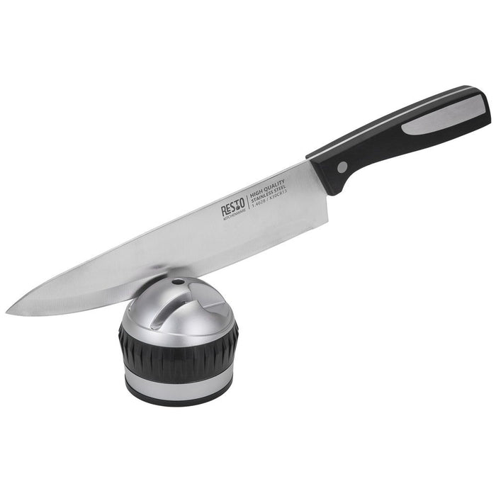 EAN 4260403577240 - Resto Kitchenware 95220 afilador de cuchillo Afilador de cuchillos de discos Negro, Plata imagen 8