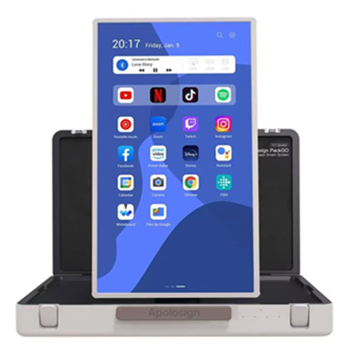 EAN 4038816228093 - ALLNET ROCKET 240 SUITCASE pantalla de señalización 68,6 cm (27") LCD Wifi 250 cd / m² Full HD Negro, Bla imagen 1