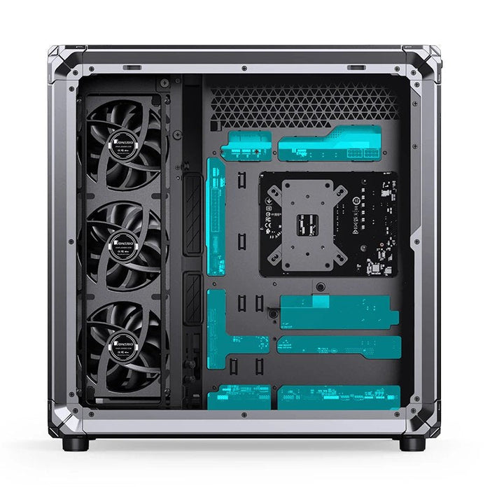 Caja Atx Jonsbo X400 Pro Cristal Templado Curvo Gris