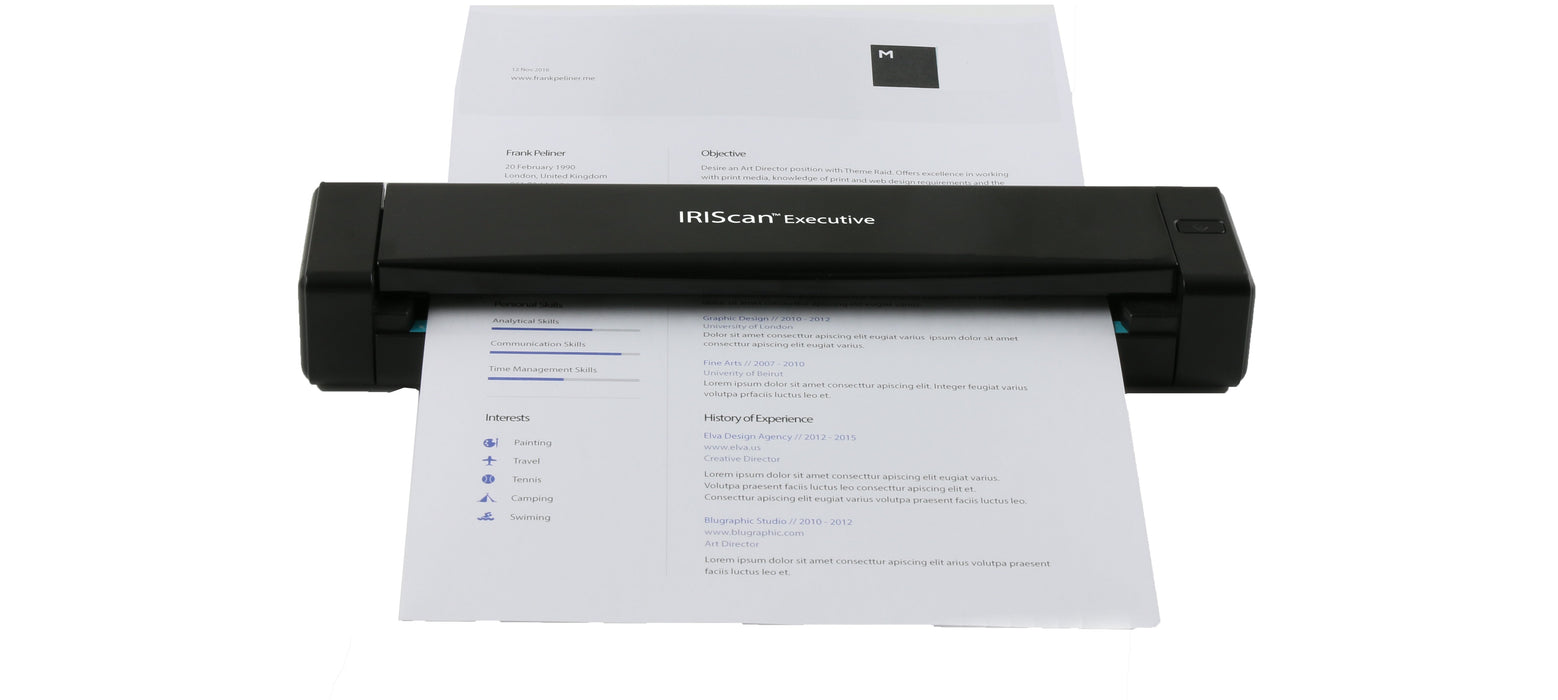 EAN 5420079900097 - I.R.I.S. IRIScan Executive 4 Escáner alimentado con hojas 600 x 600 DPI A4 Negro imagen 2