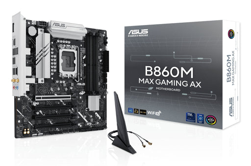 EAN 4711387831694 - ASUS B860M MAX GAMING AX Intel B860 LGA 1851 (Socket V1) micro ATX imagen 1