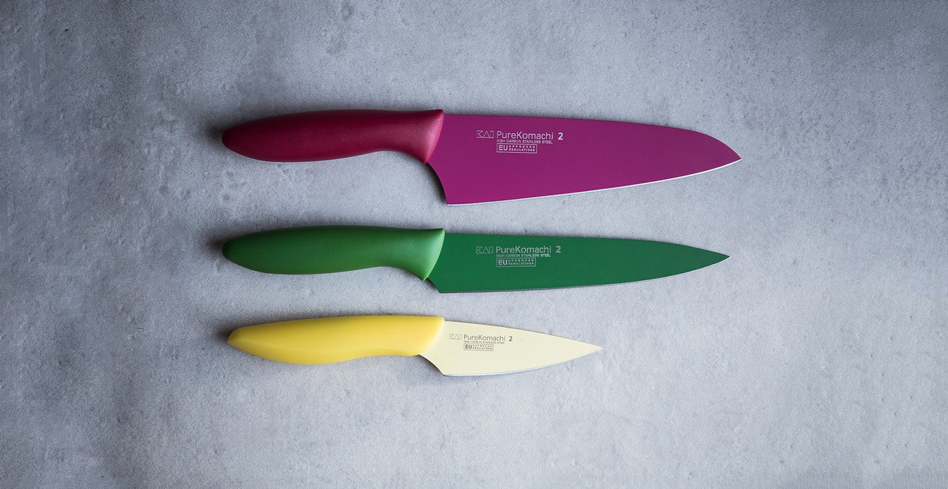 EAN 4901601351767 - kai Pure Komachi 2 Acero inoxidable 1 pieza(s) Cuchillo de chef imagen 2
