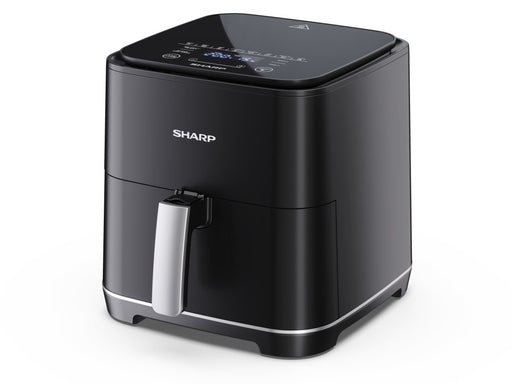 EAN 4550556103541 - Sharp AF-GS552AE-B Sencillo 5,5 L Independiente 1650 W Freidora de aire caliente Negro, Plata imagen 1