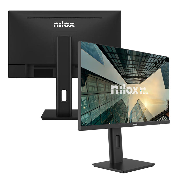 EAN 8431775036253 - Nilox NXM27REG1201 pantalla para PC 68,6 cm (27") 1920 x 1080 Pixeles Full HD LED Negro imagen 3