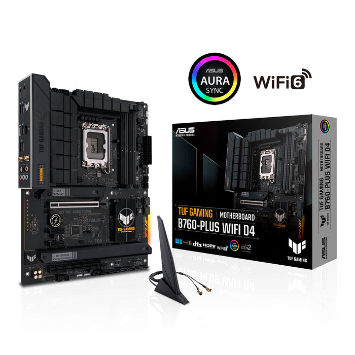 EAN 0197105009493 - ASUS TUF GAMING B760-PLUS WIFI D4 Intel B760 LGA 1700 ATX imagen 3