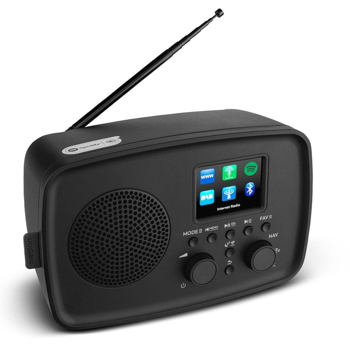 Medion Life Internetradio Ire-1 Schwarz
