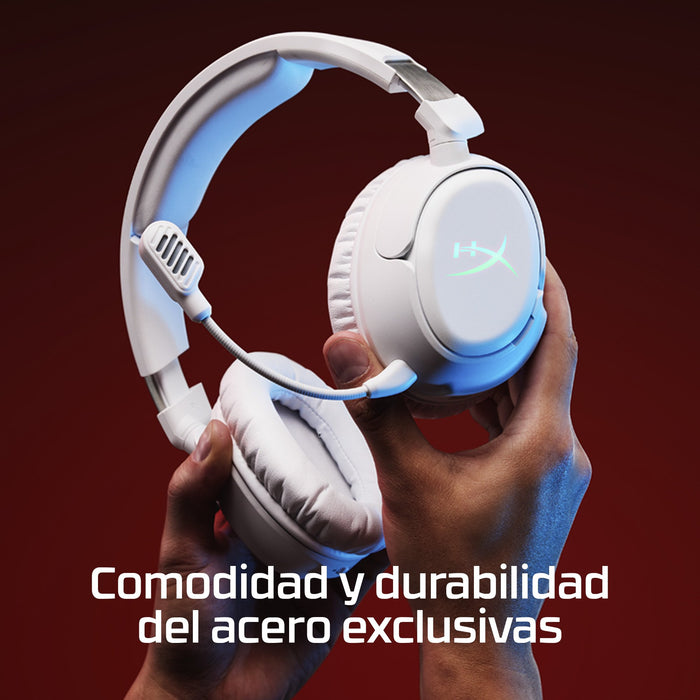EAN 0198990148328 - HyperX Cloud Flight 2 Inalámbrico Diadema Juego Bluetooth Blanco imagen 5