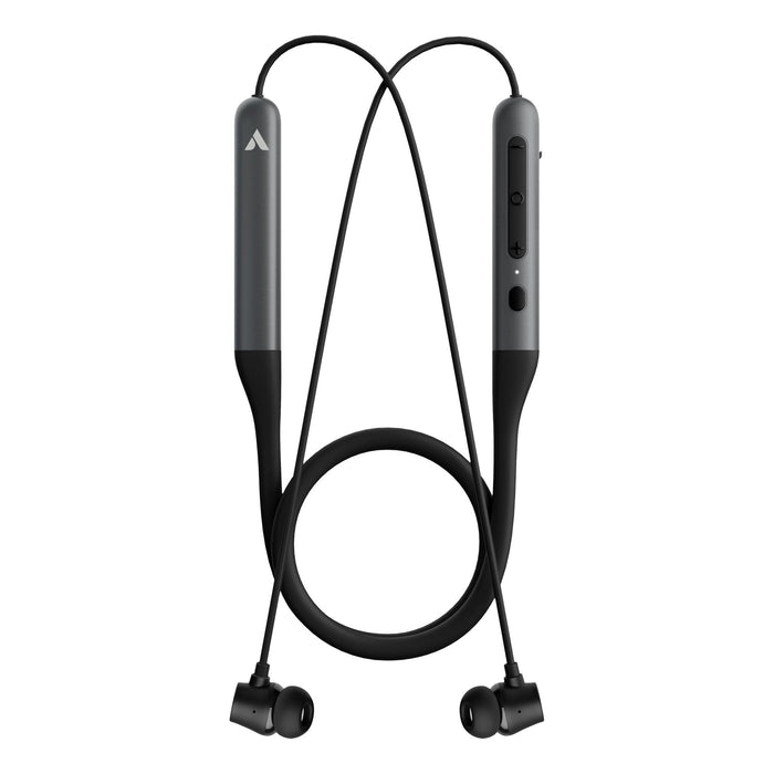 Trusound Anc Neckband  Earbuds, Black