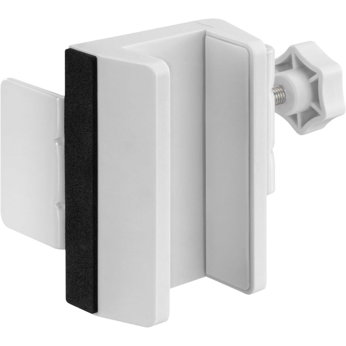 Abrazadera Para Pata De Mesa Inline Para Regleta  Tornillo, Blanca