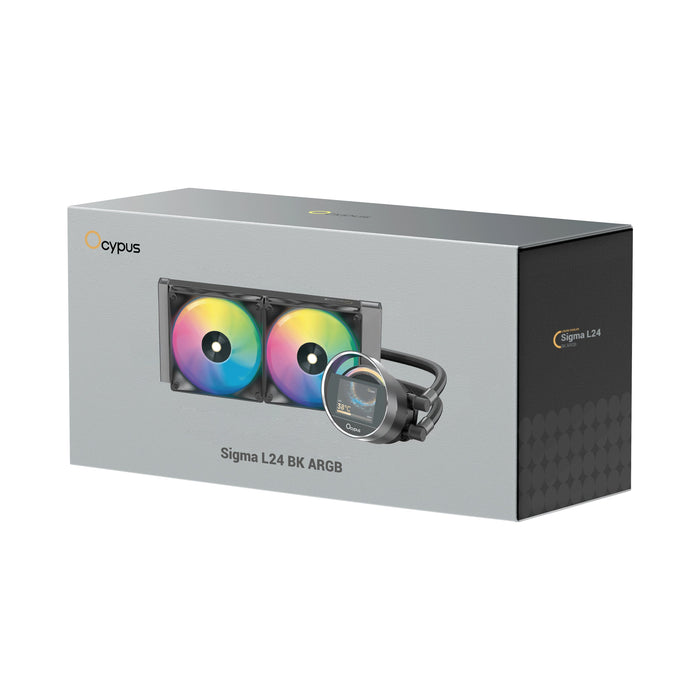 Refrigeracion Liquida Cpu Ocypus Sigma L24 Argb (Negro) Sigma-L24-Bk2aawwn00x-Gl