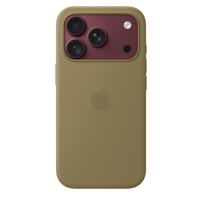 Apple Iphone 18 Pro Silicona Case Con Magsafe - Oliv, Cover, Apple, Iphone 18 Pro, 16 Cm (6.3"), Oliva