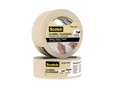 EAN 4054596734999 - 3M Classic 50 m Cinta de pintor Apto para uso en interior Beige imagen 2