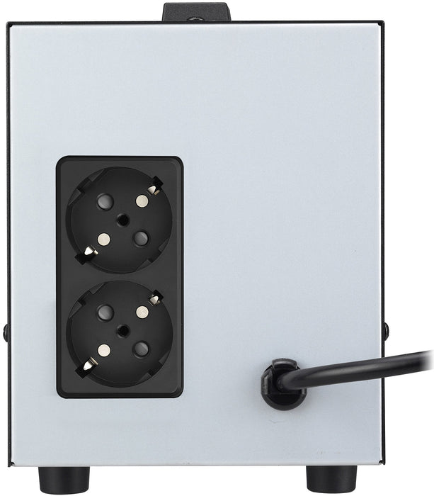 EAN 4260074976793 - PowerWalker AVR 1500/SIV regulador de voltaje 2 salidas AC 230 V Negro imagen 3