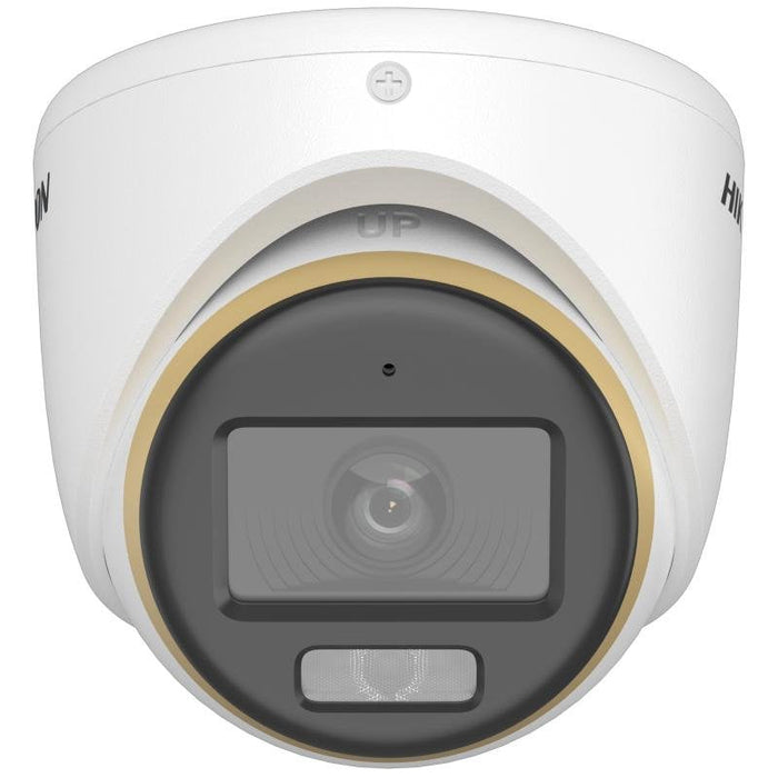 Hikvision Ds-2ce70df3t-Lmfs(2.8mm) 2 Mp Cámara Turret Colorvu De Doble Luz Fija