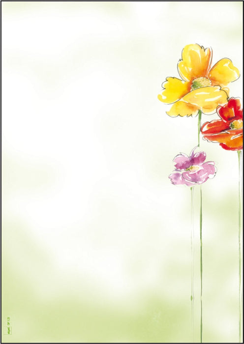 Sigel Spring Flowers Motivpapier Din A4 90 G M²