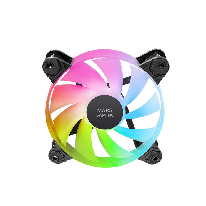 EAN 8435693114130 - Mars Gaming MF-4A Carcasa del ordenador Ventilador 12 cm Negro 4 pieza(s) imagen 3