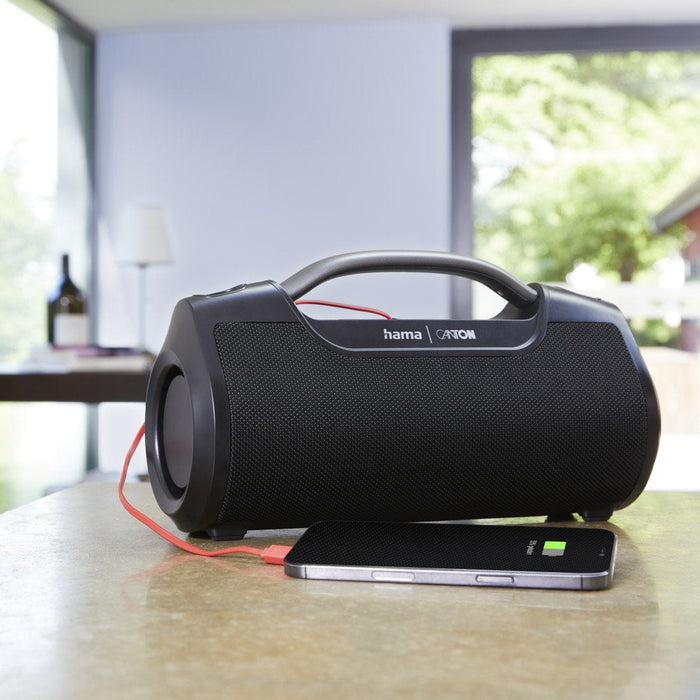 Hama Mate Pro Altavoz Portatil - Potencia 60w - Bluetooth - Usb-C - Bateria 3600mah - Ipx6 - Rango 10m - 17.2x31x12cm -