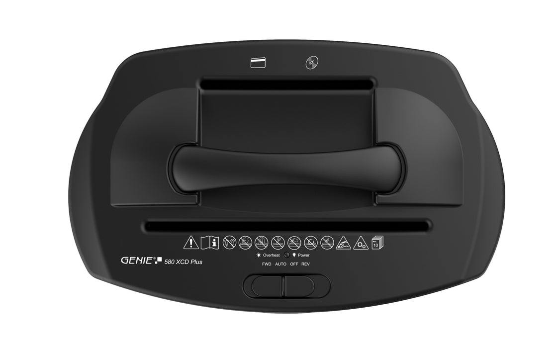 EAN 4015468122191 - Genie 580 XCD Plus triturador de papel Corte cruzado 72 dB Negro imagen 4