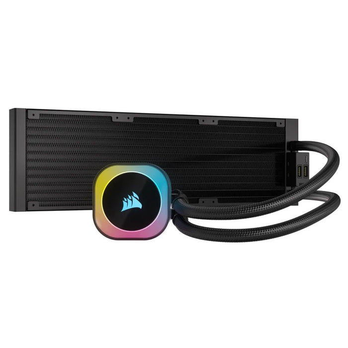 EAN 0840006665830 - Corsair H150I Procesador Sistema de refrigeración líquida todo en uno 12 cm Negro imagen 2