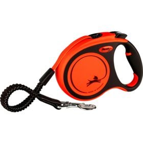Flexi Correa Xtreme L Tasma 8m - Do 55kg Pomaranczowa