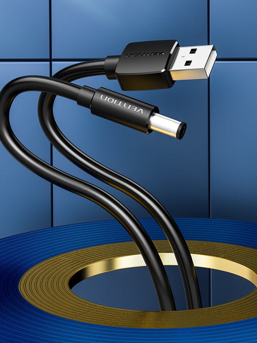 EAN 6922794757660 - Vention CEYBD cable de transmisión Negro 0,5 m USB A DC 5.5mm imagen 2