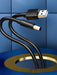 EAN 6922794757684 - Vention CEYBG cable de transmisión Negro 1,5 m USB A DC 5.5mm imagen 2
