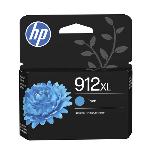 EAN 0199764686701 - HP 912XL High Yield Cyan Original Ink Cartridge cartucho de tinta 1 pieza(s) Alto rendimiento (XL) imagen 1