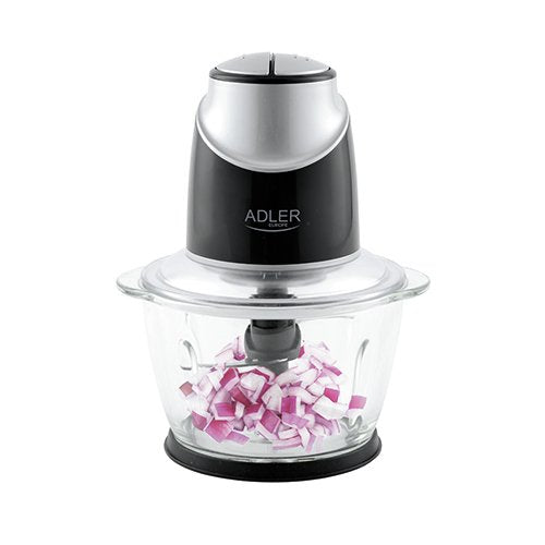 EAN 5903887803274 - Adler AD 4082 picadora eléctrica de alimentos 1,2 L 300 W Negro, Plata imagen 1
