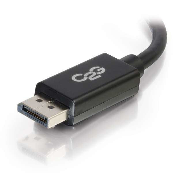C2g 3ft Ultra High Definition Displayport Cable With Latches 8k Displayport Cable M/M Cable Displayport Displayport (M) A Displayport (M) 91.4 Cm Trabado Negro