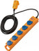EAN 4007123647521 - Brennenstuhl 1159900805 base múltiple 5 m 5 salidas AC Exterior Negro, Azul, Amarillo imagen 1