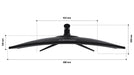 EAN 4589511171592 - JAPANNEXT JN-IPS375UWQHD+75F-C65W-HS pantalla para PC 95,2 cm (37.5") 3840 x 1600 Pixeles UltraWide Quad  imagen 4