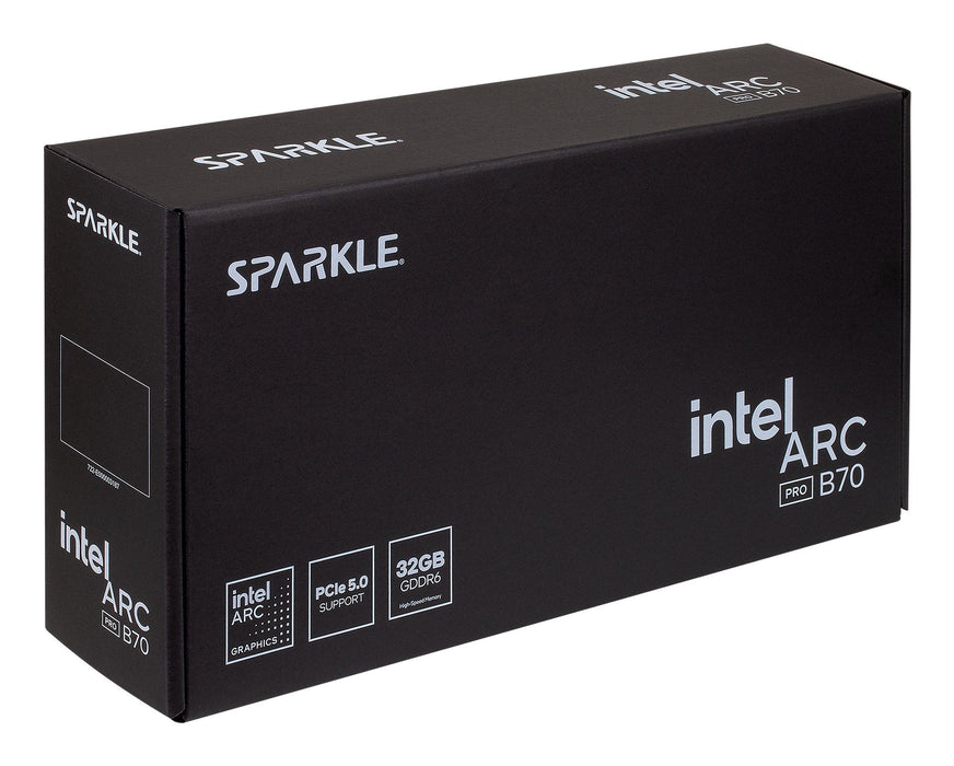 Sparkle Intel Arc Pro B70 Blower 32gb Gddr6 Sbp70w-32g Retail