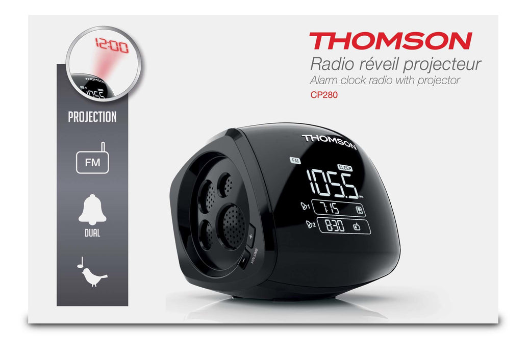EAN 3760102753033 - Thomson CP280 radio Reloj Digital Negro imagen 3