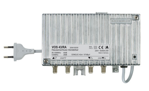 EAN 4021121503917 - Kathrein VOS 43/RA amplificador señal de TV imagen 1