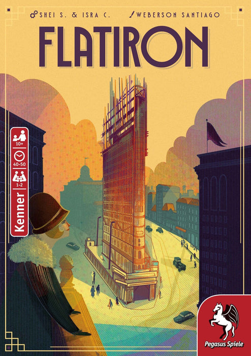 EAN 4250231741531 - Pegasus Spiele Flatiron 50 min Juego de mesa imagen 3