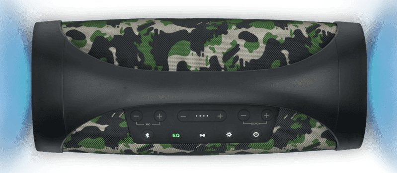 Altavoz  Muse M-980 Ca Portable Bluetooth Speaker Splash Proof, Camouflage