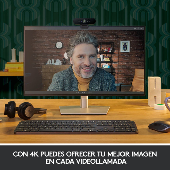 EAN 5099206075078 - Logitech 960-001194 cámara web 4096 x 2160 Pixeles USB Grafito imagen 6
