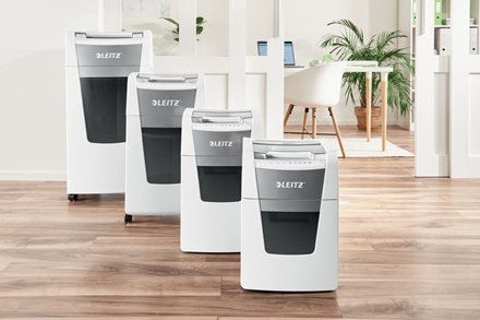EAN 4002432124091 - Leitz 80120000 triturador de papel Microcorte 55 dB 22 cm Gris, Blanco imagen 14
