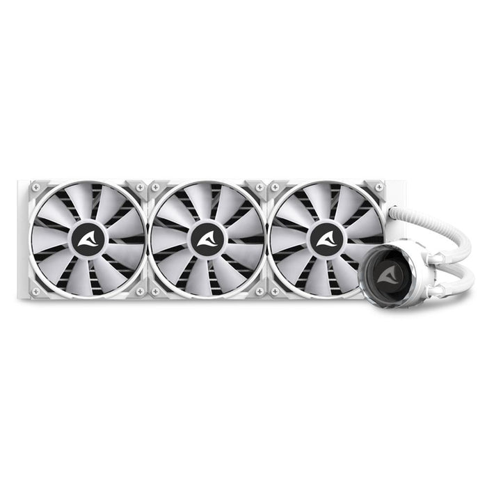 EAN 4044951038619 - Sharkoon S90 Procesador Sistema de refrigeración líquida todo en uno 12 cm Blanco 1 pieza(s) imagen 7
