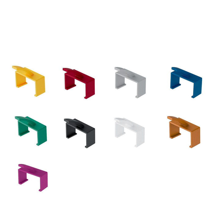Clips For Slim & Bendable  Series 20 Pcs Green