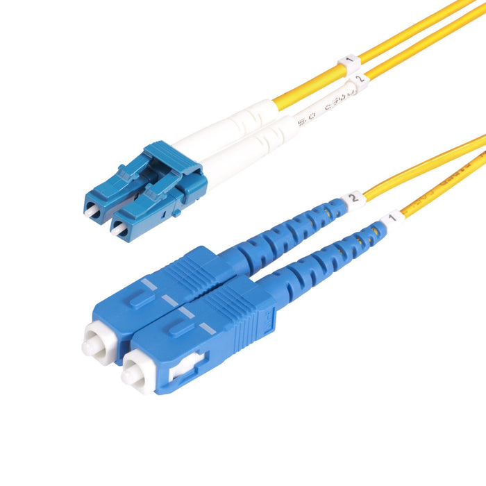 EAN 0065030903271 - StarTech.com SMLCSC-OS2-1M Cable de fibra óptica e InfiniBand Amarillo imagen 1