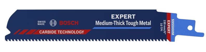 EAN 4059952534633 - Bosch EXPERT ‘MEDIUM-THICK TOUGH METAL’ S 955 HHM Hoja de sierra de sable Acero de alto carbono (HCS) 1 p imagen 1
