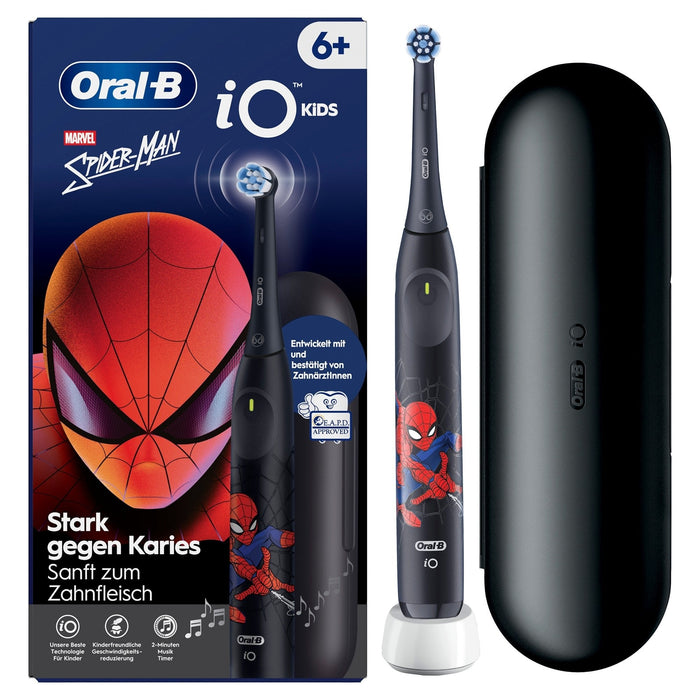 Oral-B Cepillo De Dientes 932820 / Io Kids Spiderman 6+ Mit Etui Negro