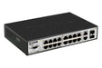 EAN 0790069328008 - D-Link DES-3200-18 switch Gestionado L2 1U Negro imagen 1