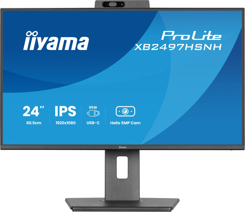 Iiyama 60.5cm 24" Xb2497hsnh-B1 16:10 Hdmi+Dp+Usb-C