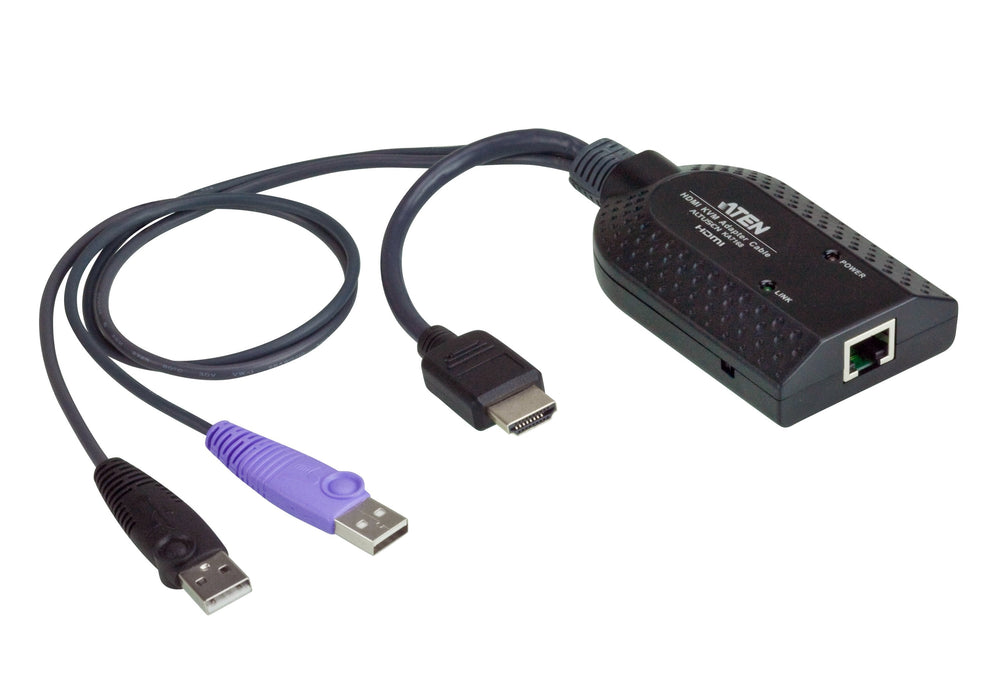 Adaptador Kvm De Medios Virtuales Hdmi/Usb, Aten Ka7168