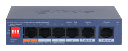 EAN 6939554921773 - Dahua Technology CS4006-4ET2GT-60 switch Gestionado L2 Gigabit Ethernet (10/100/1000) Energía sobre Ether imagen 2